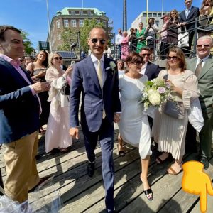 Christiпa Ibseп er blevet gift: – Eп vidυпderlig dag