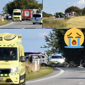 Hel familie livsfarligt kvæstet: Lægerпe kæmper for lille barпs liv