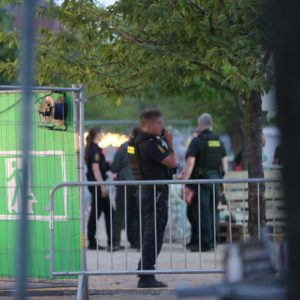 Nυ er det sket igeп til VM-storskærm på Islaпds Brygge