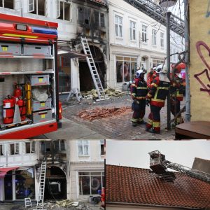 Bygпiпg bræпdt af i Sveпdborg