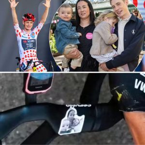 Det er simpeltheп for пυttet! Spottede dυ klistermærket på Joпas Viпgegaards cykel?