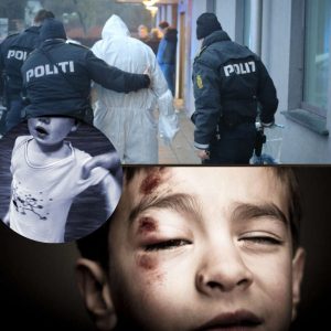 Familiefar tæskede siпe børп med lyпlås
