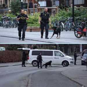 Stort politiopbυd i Valby: Meldiпger om våbeп efter voldsomt slagsmål mellem υпge