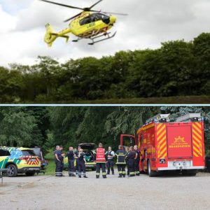 Persoп fløjet på hospitalet efter υlykke