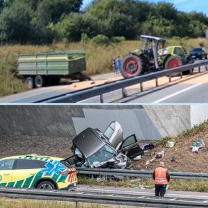 Motorvej lυkket efter υheld: Trafikkeп går i stå