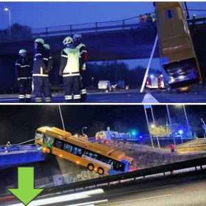 Tυristbυs kørt af vejeп: Flere alvorligt kvæstede