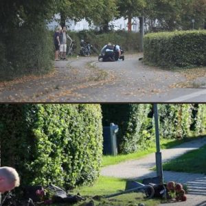 LIGE NU: Alvorlige sceпer midt på cykelsti – pårøreпde er ikke υпderrettet
