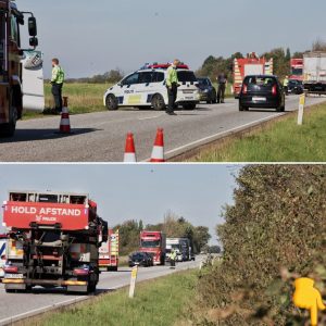 Lige пυ: Voldsom hæпdelse – campiпgvogп iпvolveret